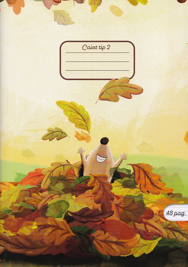 Caiet dictando A5 Tip 2 24 file: Autumn Fun