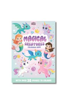 Coperta cărții 'Magical Creatures Colouring Book -'
