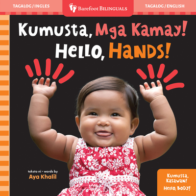 Coperta cărții 'Hello, Hands! (Bilingual Tagalog & English) - Aya Khalil'