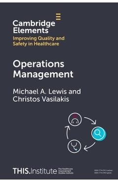 Coperta cărții 'Operations Management - Michael A. Lewis'