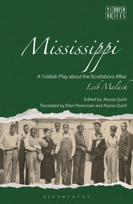 Coperta cărții 'Mississippi: A Yiddish Play about the Scottsboro Affair - Leib Malach'
