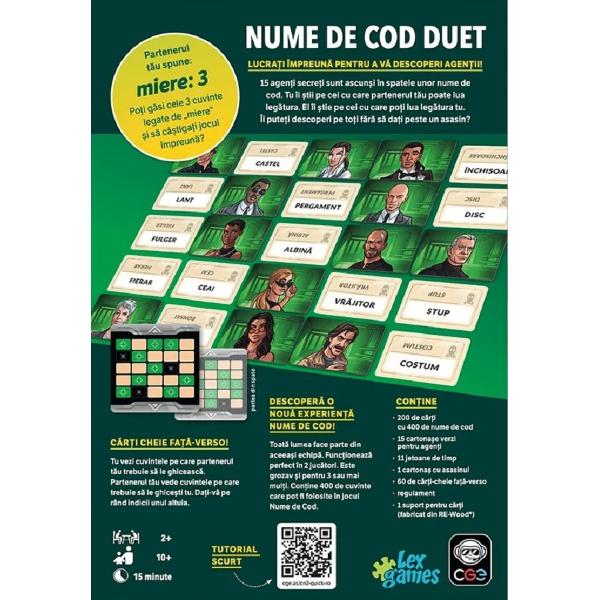 Joc de societate: Nume de cod - Duet. Editie noua