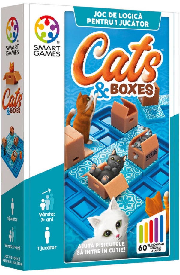 Imaginea produsului 'Joc logic: Cats and Boxes'