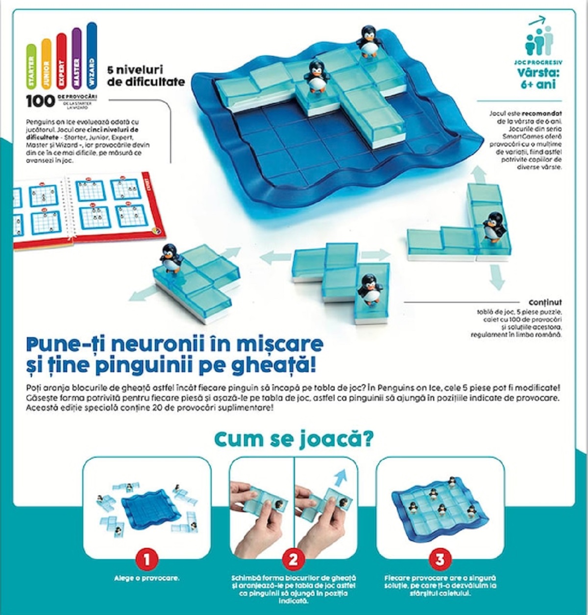 Imaginea produsului 'Joc educativ: Penguins on Ice'