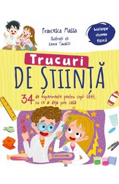 Coperta cărții 'Trucuri de știință - Francesca Massa'