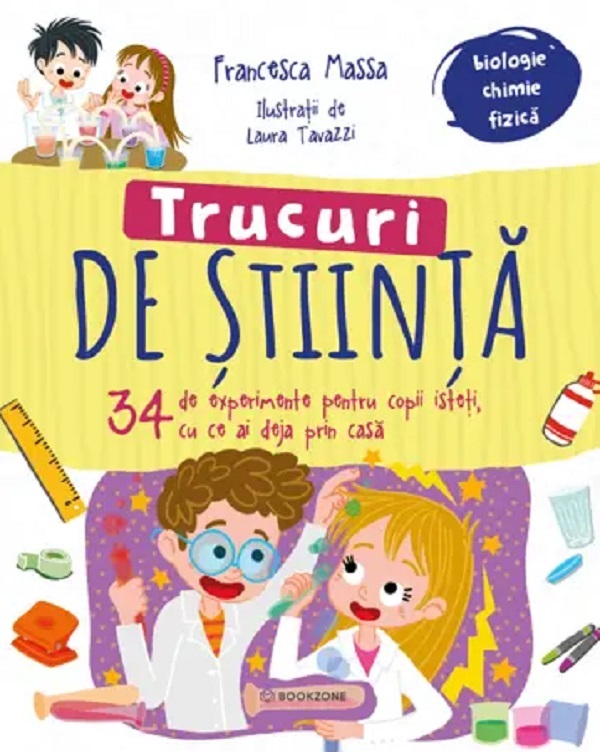 Coperta cărții 'Trucuri de știință - Francesca Massa'