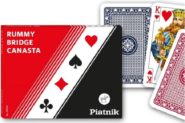 Imaginea produsului 'Set 2 pachete cărți de joc Poker, Canasta, Bridge'