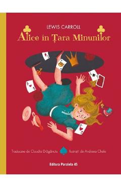 Coperta cărții 'Alice în Țara Minunilor - Lewis Carroll'