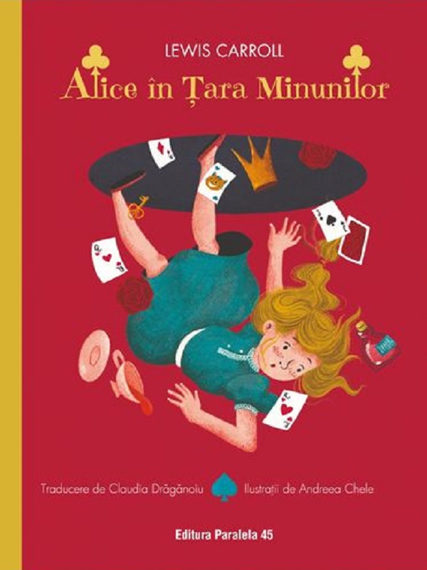 Coperta cărții 'Alice în Țara Minunilor - Lewis Carroll'