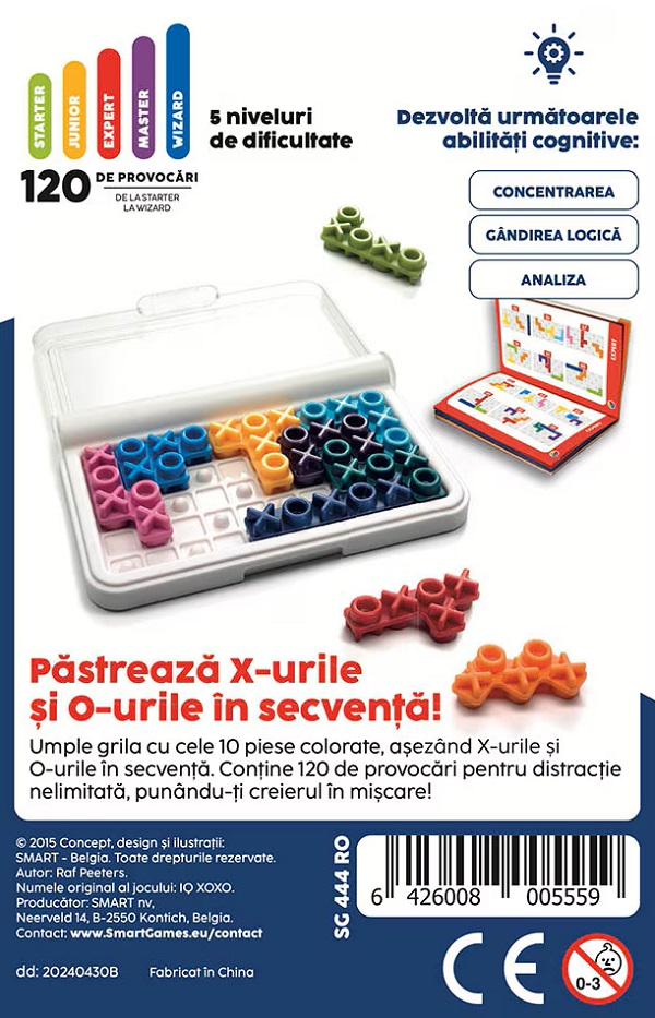 Imaginea produsului 'Joc de logică: IQ XOXO'