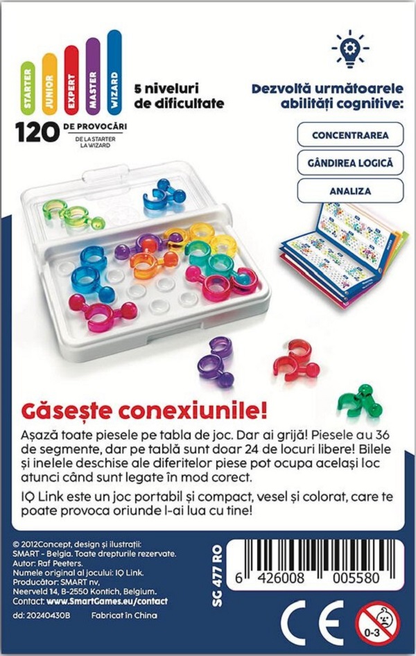 Imaginea produsului 'Joc de logică: IQ Link'