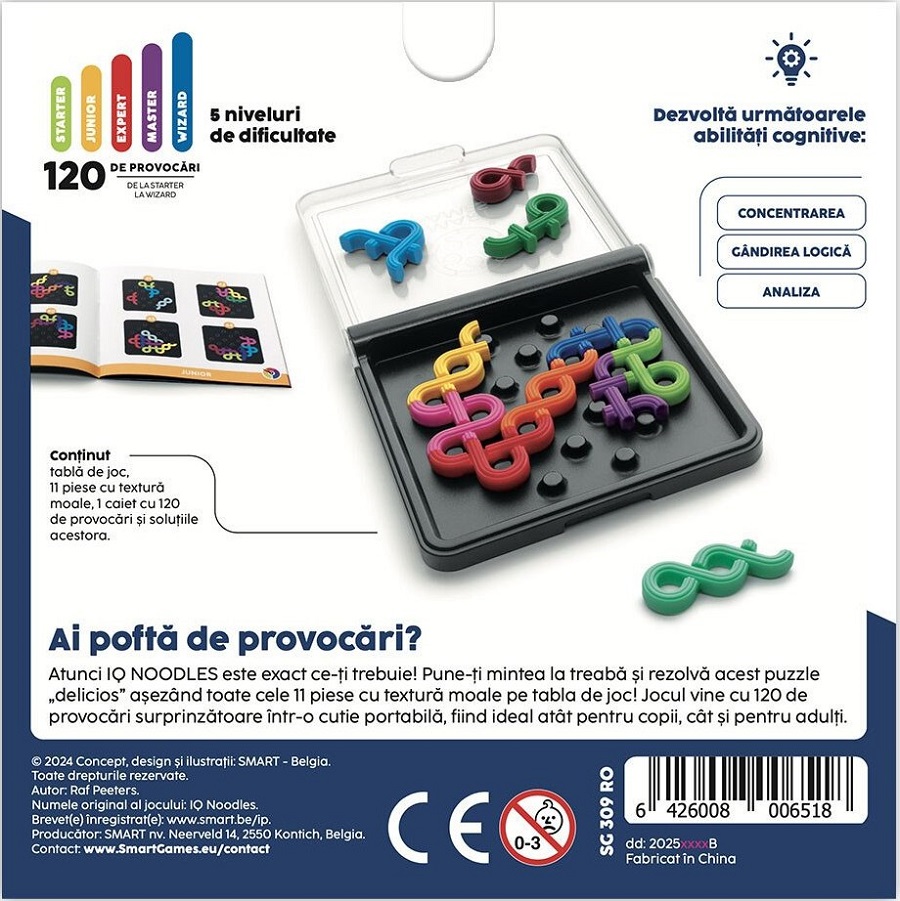 Imaginea produsului 'Joc de logică: IQ Noodles'
