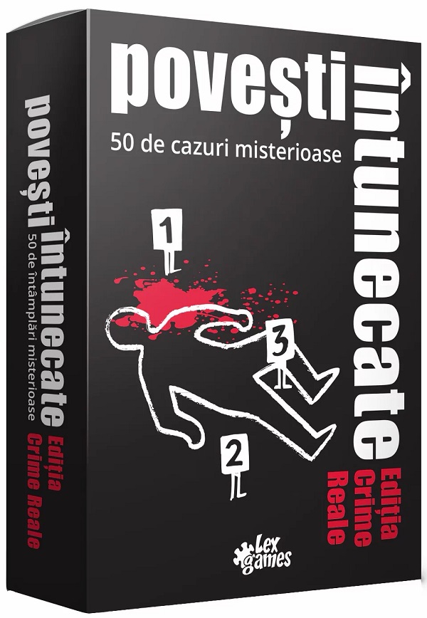 Imaginea produsului 'Joc de logică: Povești Întunecate. Crime reale'