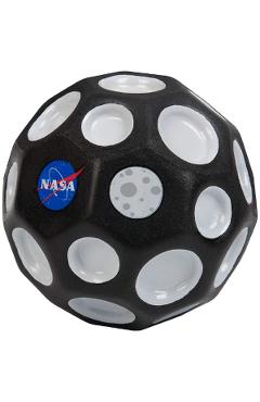 Imaginea produsului 'Minge neagră hiperelastică cu sigla NASA'
