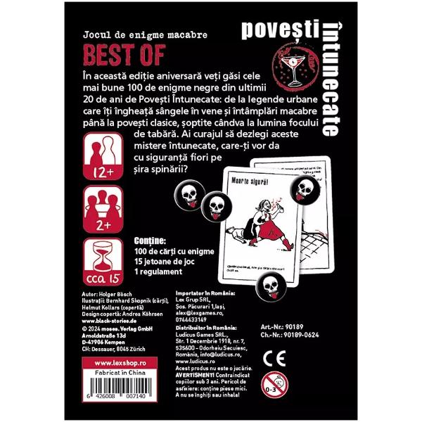 Joc de logica: Povesti Intunecate. Best of, editie aniversara