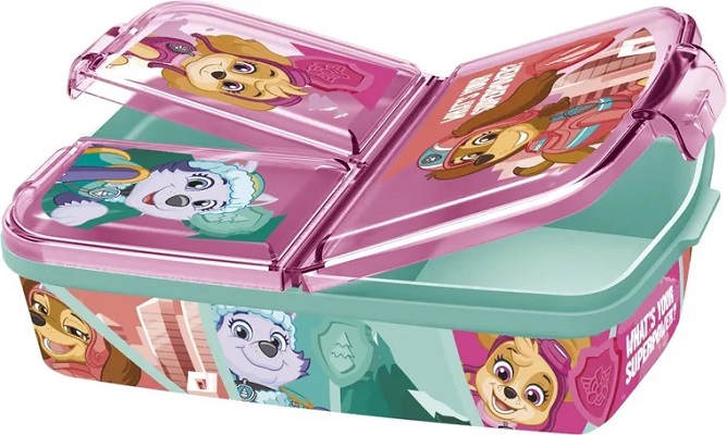 Imaginea produsului 'Cutie alimentară sandwich Patrula Cațelusilor. Girl Superpowers'