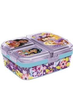 Imaginea produsului 'Cutie alimentară sandwich Printese Disney. Mov'
