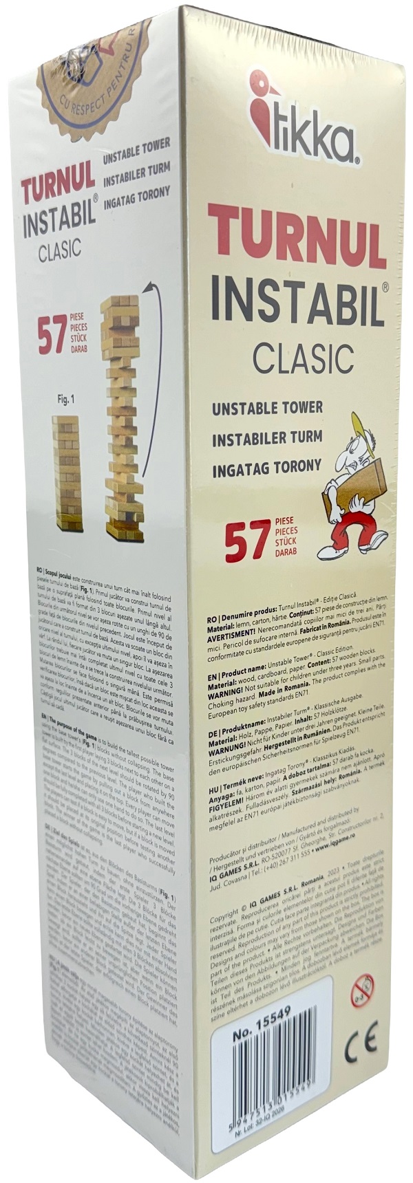 Imaginea produsului 'Joc: Turnul instabil clasic'