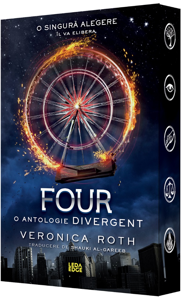 Coperta cărții 'Four, o antologie. Seria Divergent - Veronica Roth'