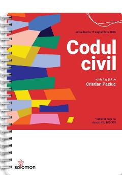 Codul civil Act. 15 septembrie 2026 Ed. Spiralata - Cristian Paziuc