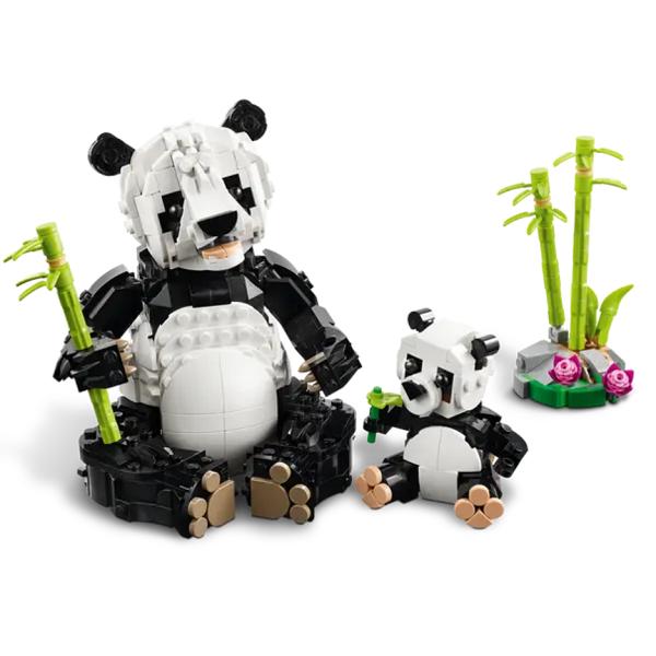 Lego Creator 3 in 1: Animale salbatice: familia de ursi panda