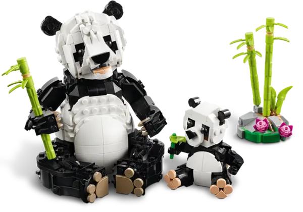 Imaginea produsului 'Lego Creator 3 în 1: Animale sălbatice: familia de urși panda'