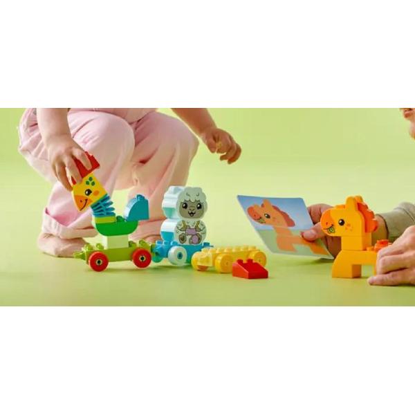 Lego Duplo. Tren cu animale