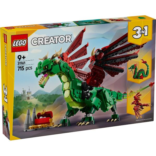 Lego Creator 3 in 1: Dragon medieval