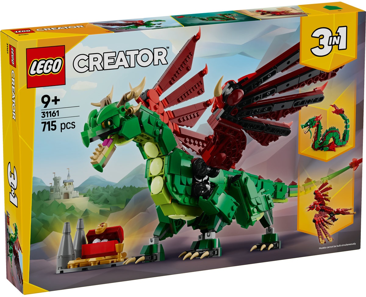 Imaginea produsului 'Lego Creator 3 în 1: Dragon medieval'