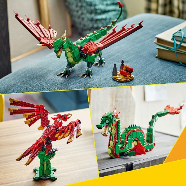 Lego Creator 3 in 1: Dragon medieval