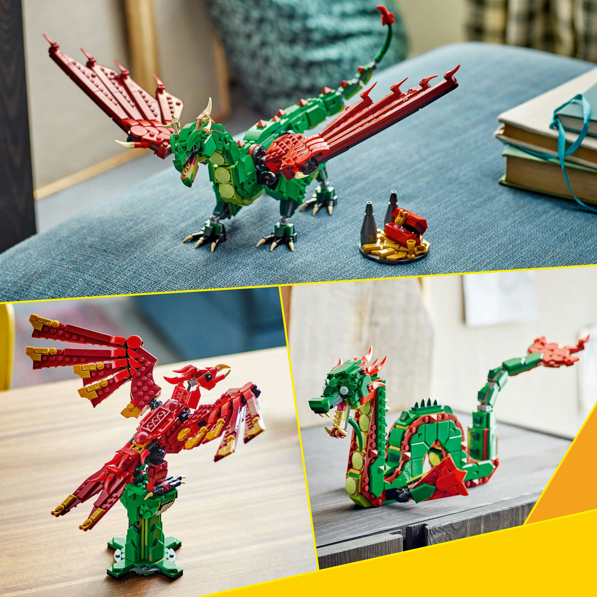 Imaginea produsului 'Lego Creator 3 în 1: Dragon medieval'