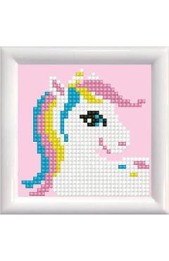 Imaginea produsului 'Set creativ Pretty Uni. Pictură cu diamante. Unicorn'