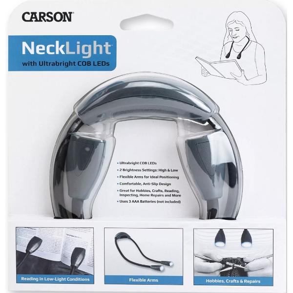 Lampa LED de gat hands-free cu 2 surse de lumina