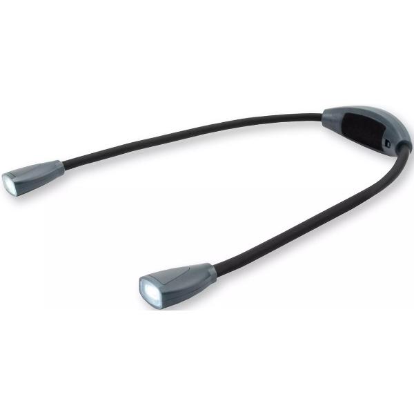 Lampa LED de gat hands-free cu 2 surse de lumina