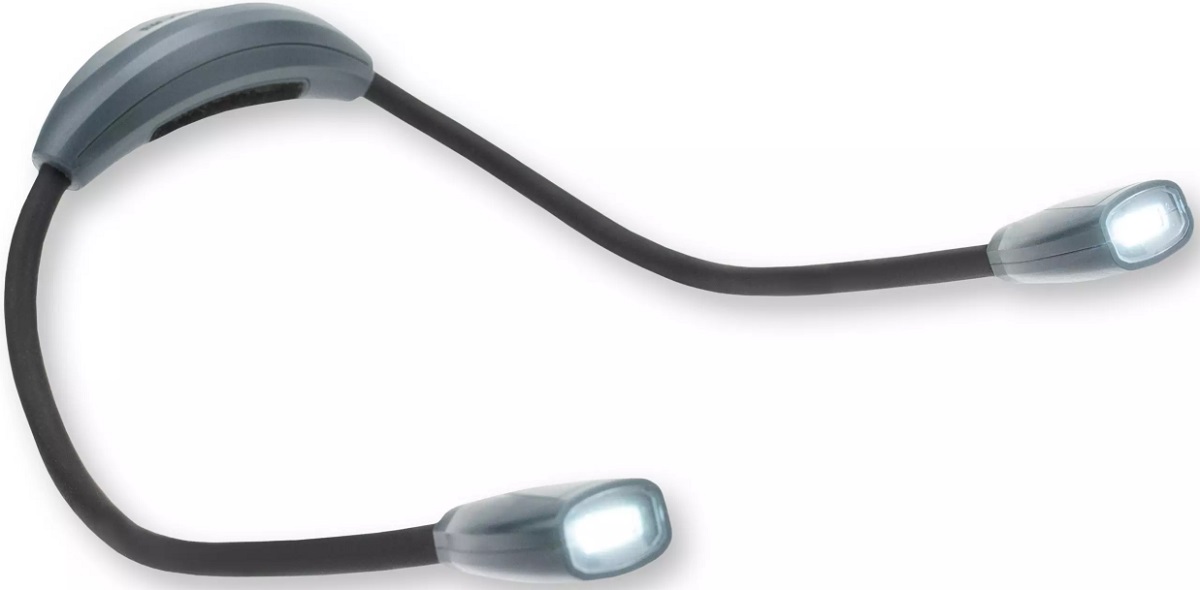 Imaginea produsului 'Lampă LED de gât hands-free cu 2 surse de lumină'