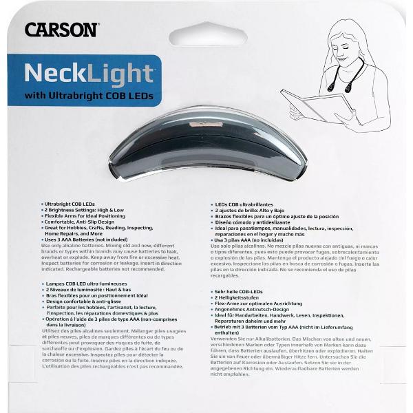 Lampa LED de gat hands-free cu 2 surse de lumina