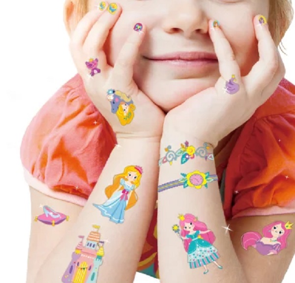 Imaginea produsului 'Stickere pentru unghii și tatuaje. Prințesa'