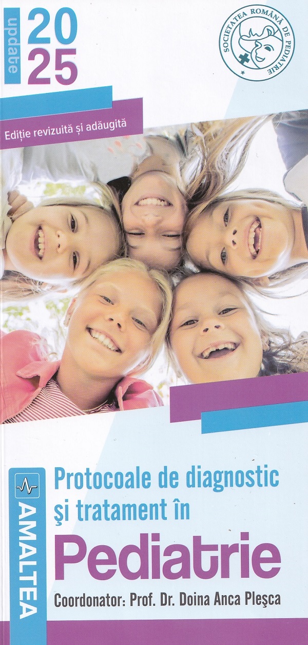 Protocoale de diagnostic și tratament în pediatrie de Doina Anca Plesca - coperta cărții