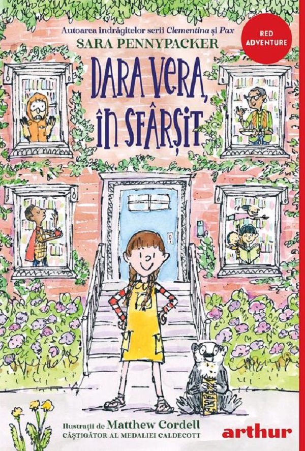 Coperta cărții 'Dara Vera, în sfârșit - Sara Pennypacker'