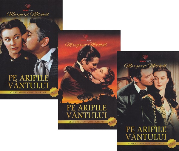 Pachet 3 volume: Pe aripile vantului - Margaret Mitchell
