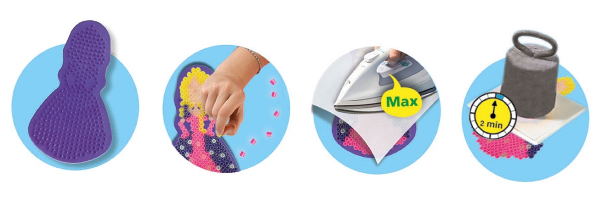 Imaginea produsului 'Set creativ. Beedz: Prințese cu diamante'