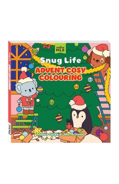 Snug Life Advent Cosy Colouring Book -