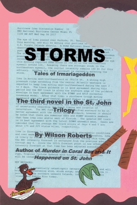 Coperta cărții 'Storms: Tales of Irmariageddon - Wilson Roberts'
