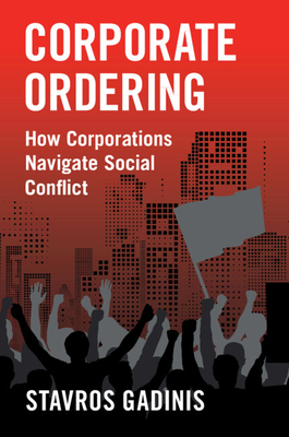 Coperta cărții 'Corporate Ordering - Stavros Gadinis'