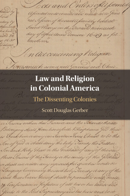 Coperta cărții 'Law and Religion in Colonial America - Scott Douglas Gerber'