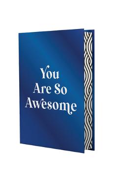 Coperta cărții 'You Are So Awesome: Uplifting Quotes and Affirmations to Celebrate How Amazing You Are -'