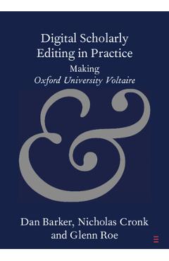 Coperta cărții 'Digital Scholarly Editing in Practice - Dan Barker'