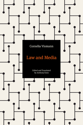 Coperta cărții 'Law and Media - Cornelia Vismann'