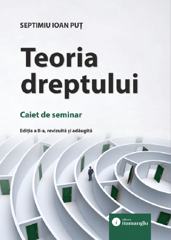 Coperta cărții 'Teoria dreptului. Caiet de seminar Ed.2 - Septimiu Ioan Put'