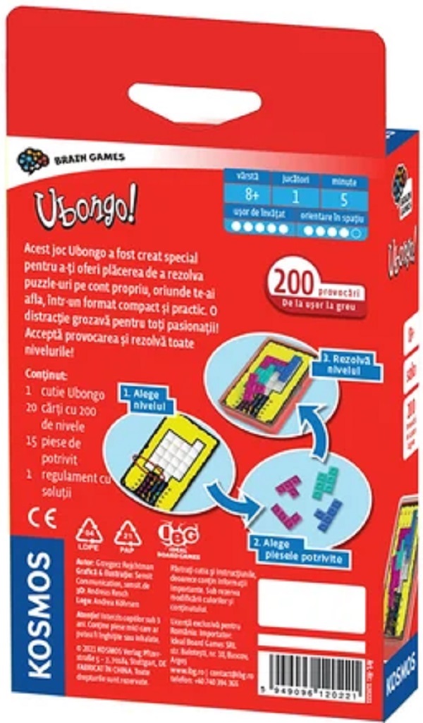 Imaginea produsului 'Joc de logică: Ubongo. Brain games'